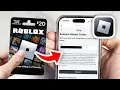 How To Redeem Roblox Gift Card On Mobile - Full Guide