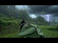 9 DAGEN ZWARE REGEN‼ SUPER LANGE ZWARE REGEN MET ONWEER ⛈ | ASMR RAINS