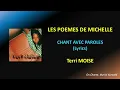 LES POEMES DE MICHELLE - TERI MOISE - PAROLES (Lyrics) HQ