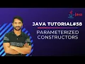 Parameterized Constructor in Java In Hindi