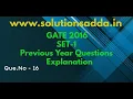 DS Queues Stacks CS GATE PYQs GATE 2016 Set-1 Solutions Solutions Adda Q16 GATE 2022