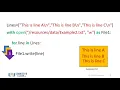 13 Writing files with open
