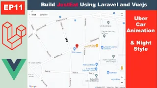Ep11 Make Uber Car Animation Add Markers And Change Map Style