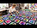 I Made A Stunning Quilt Block Fast Simple From Scraps Patchwork For Your Sewing Idea