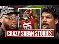 JC Latham Tells Incredible Nick Saban Alabama Football Stories Bussin With The Boys
