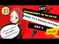 DAY 4 JavaScript like PRO Coding interviews Challenge