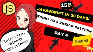 DAY 4 JavaScript like PRO Coding interviews Challenge