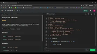 Encoding and Decoding Strings on Neetcode