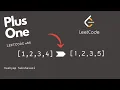 Plus One Python 3 Leetcode Question 66 Step-By-Step Solution