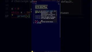 WHILE LOOPS - Python GCSE Beginner