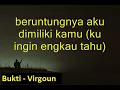 Download Lagu Virgoun - Bukti (Lirik)