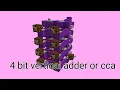 vertical adder or cca tutorial bedrock