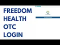 Freedom Health OTC Login Portal Order Online Catalog