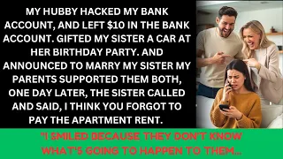 My Husband Stole My BANK ACCOUNT and Tried to Marry My SISTER