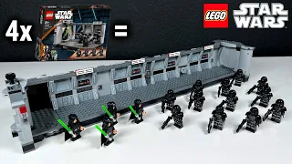 4x LEGO Star Wars 'Darktrooper Battlepack' kombinieren! | MOC Set 75324