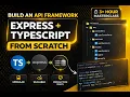 Advanced Express TypeScript Build a Scalable API Framework from Scratch 3 hours Masterclass