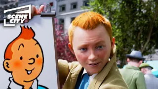 the adventures of tintin the seaside market hd clip 