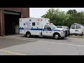 Stamford CT Ambulance 5 responding to an EMS call
