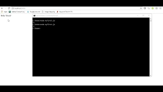 Node Js Tutorial - Hello World