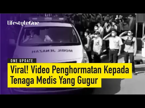 Momen Haru, Pegawai RS Tarakan Beri Penghormatan Terakhir Kepada Perawat yang Gugur Tangani Corona
