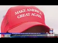 No Make America Great Again Hat while Voting