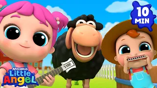 Old MacDonald's Musical Farm 🎶 Little Angel Nursery Rhymes