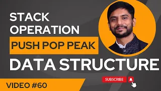 Stack Operations in Data Structures Push Pop Peek Explained with Examples