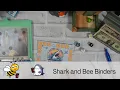 Saving money in my Shark Bee Binders Cash Stuffing