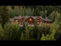 Touring a Modern, LUXURY Log Home In Jackson Hole