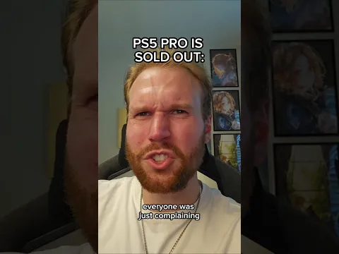 PS5 PRO IS SOLD OUT #shorts