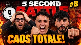 5 SECOND BATTLE #8: UN DISASTRO TOTALE con Riccardo Dose e Dadda