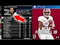 NCAA Football 14 How to Update Rosters to 2018 - 2019 Season Xbox 360 PS3