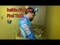 AIRPLANE FUEL TANK ENTRY and CRITICAL inspection
