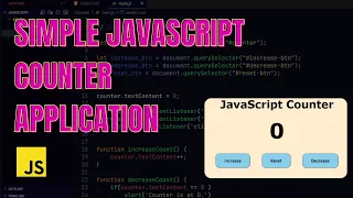 Simple Counter App JavaScript Project in Hindi Savage Arush