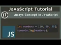 17 Arrays Concept in JavaScript javascript tutorial UiBrains NAVEEN SAGGAM