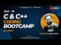 Day 16 Learn C C Coding Live Free with Sanjay Gupta Sanjay Gupta Tech School
