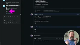 Luke at Linear Day 1 - Github and Slack AI Powered Feedback Tool
