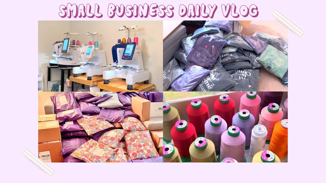 Daily Life as Full-time small business owner // Packing, ASMR VIDEO REALITY EDITION Studio Vlog