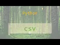 Python Modules CSV module in Python How to Read Parse and Write CSV Files