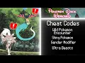 Pokemon Dark Workship All Cheat Codes Ultra Beasts Mythicals Legendaries