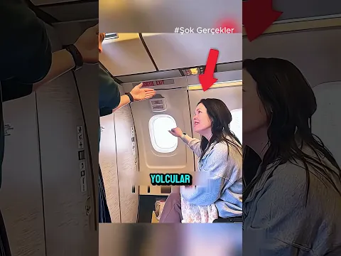 😱 Uçak Uçarken Kapısı Neden Açılamaz? #shortvideo #shorts