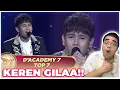 Lagu Valen ( Pamekasan ) - Menunggu X Tak Bisa Menunggu | D’Academy 7 Top 7 REACTION
