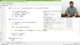 Perceptron from scratch using Python
