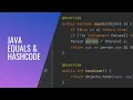 Equals and HashCode Java