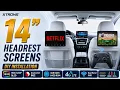 Car Head Rest Screens DIY Installation Tutorial Xtrons 14 Inch Android Screens Mercedes ML GLE GL