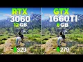 RTX 3060 vs GTX 1660 TI - Test in 8 Games
