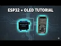 How to use OLED Displays with ESP32 ESP32 with OLED display complete setup guide