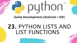 Python Lists And List Functions Python Tutorials For Absolute Beginners