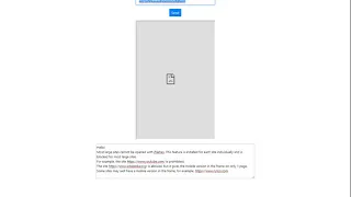 Test get iframe url