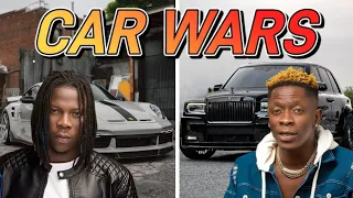 stonebwoy cars vs shatta wale car collection 2024